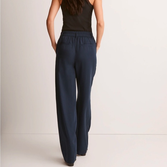 Madewell The Petite Neale Straight-Leg Pant in Drapeweave - Picture 3 of 12
